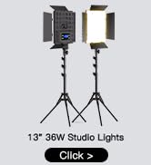 NiceVeedi 2-Pack Photography Lighting Kit, 36W Bi-Color Studio Lights 2700-6500K CRI 95+, Dimmabl...