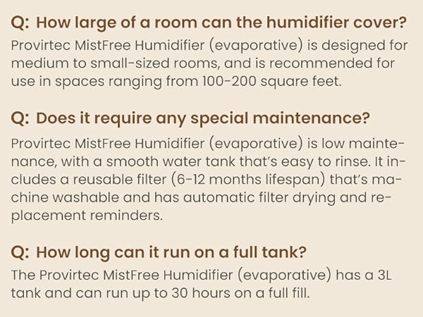 evaporative humidifier baby nursery cool mist small bedroom office desk dorm room easy clean home