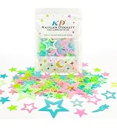 369PCS Glow in The Dark Star Wall Decals, 3D Star Stickers for Ceiling