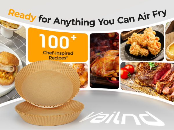 air fryer liners round