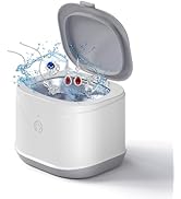 KUNPHY Ultrasonic Jewelry Cleaner, 220ML(7.5Oz) 46KHz Ultrasonic Cleaner with 5Min Timer, Ultra S...