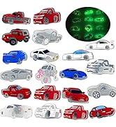 LZDICITARU Car Shoe Charms|20PCS Shoe Accessories Decorations|Glow in the Dark Charms for Boys Gi...