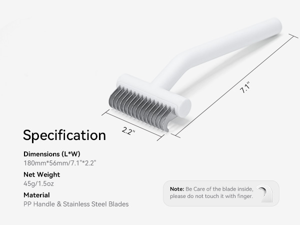 cat brush dog brush for shedding cat dog rake shedding tools damatting deshedding brush