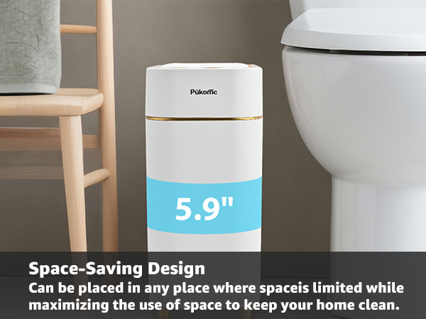 Sensor Trash Can with Touchless Lid