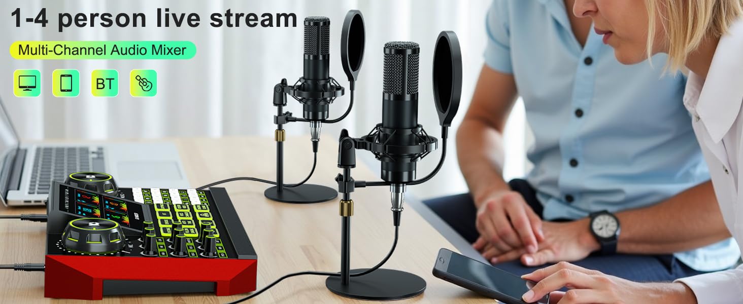 podcast equipment bundle for 2 pod cast equipment kit podcast set studio equipment home studio setup
