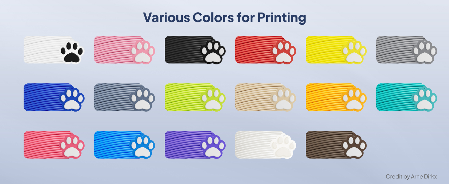 Various Colors for Printing