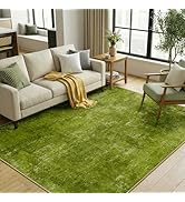 RELEANY Washable Area Rugs 5'x7' Non-Slip Modern Abstract Soft for Living Room Entryway Bedroom N...