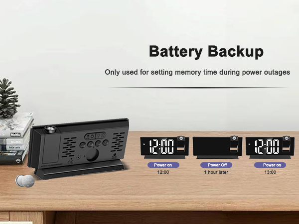 Projection Alarm Clock