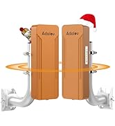 CPE468 Dual Band Wireless Bridges with Bracket Mounts, 3KM Long Range Gigabit WiFi Bridge, 2.4GHz...