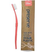 Preserve Ocean Plastic Initiative (POPI) Adult Toothbrush, Made in USA from Recycled Ocean Plasti...