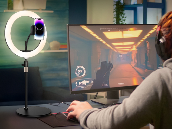 light ring with stand