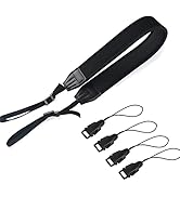Camera Neck Strap, DSLR Shoulder Strap Sling Neoprene Padded Quick Disconnects
