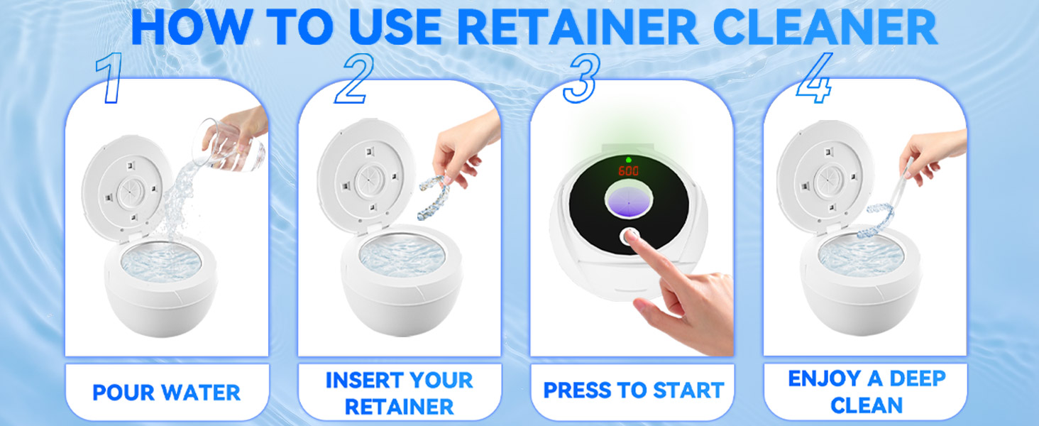 Ultrasonic Retainer Cleaner