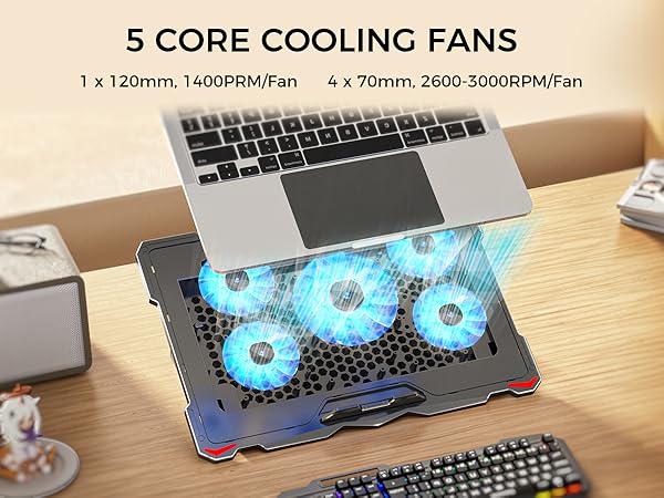 laptop desk with fan laptop heat cooling pad computer cooling fan for laptop computer cooler