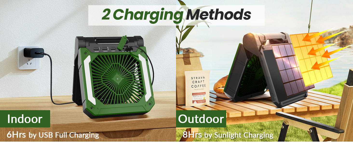 solar fan