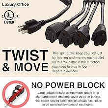 4 Way Power Splitter 