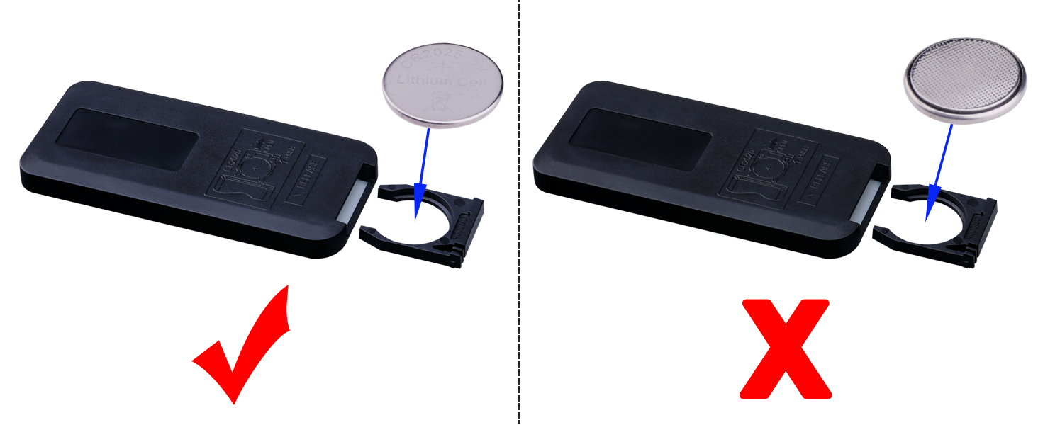 Remote control batteries