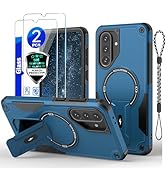 for Samsung Galaxy A36 5G case &amp; A56 5G case[Compatible with MagSafe][with 2*9H Tempered Glass Sc...