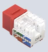 VCE UL Listed Cat6 RJ45 Keystone Jack Insert 25-Pack, 90 Degree Punch Down Keystone Jack Adapter ...