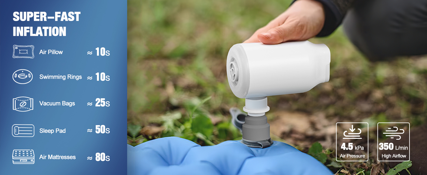 IYES.TOP Mini Portable Air Pump