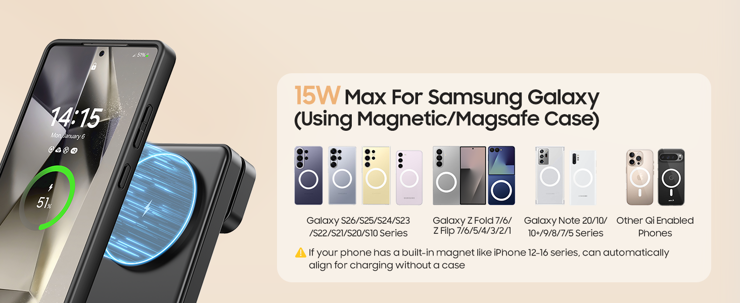 3 in 1 magnetic wireless charger