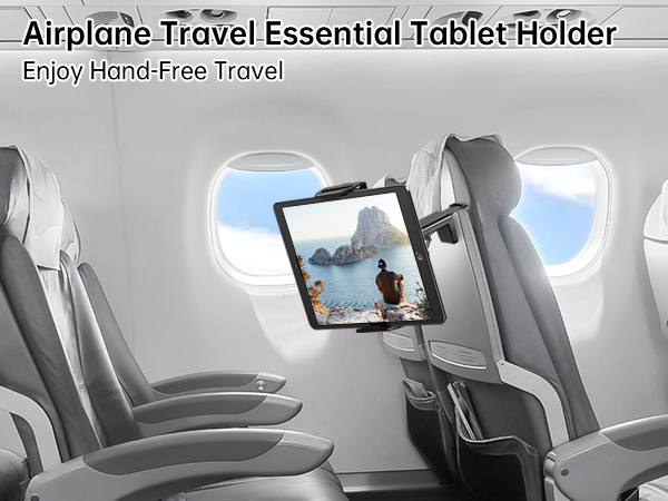 airplane tablet holder