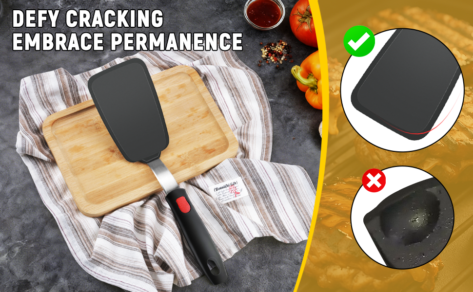 Heat Resistant Silicone Turner