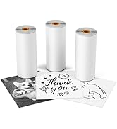 Ponek White Thermal Sticker Paper, Compatible with Sticker Maker Y02C/T02/M02X/M02L/Q02, 50mm x 3...