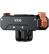 VRIG Magnetic Quick Release Adapter Mount for DJI Osmo Action 5 Pro/Action 4/Action 3, Quick Rele...