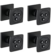 LOCALAND Solid Brass High Pressure Body Spray Jets for Shower, Square Massage Spray, Bathroom Upg...