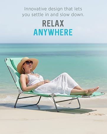 Relax anywhere with Oshtrich Beach Chair