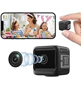 Vnmkp 2025 Upgraded Security Camera, Wireless Surveillance Camera, 4K HD Mini Nanny Cam for Home ...