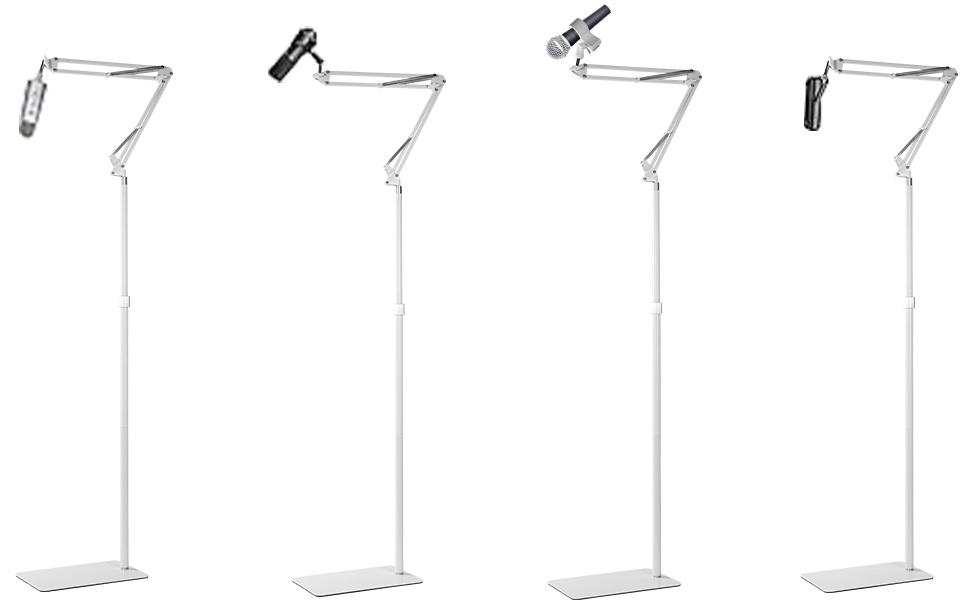 Wide-compatible Mic Stand