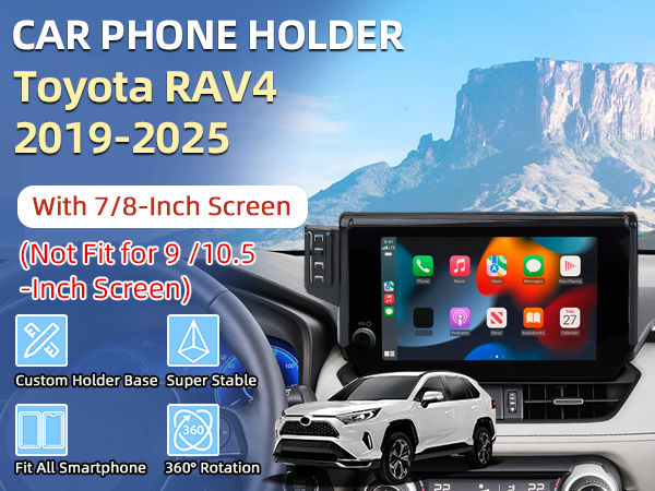 Toyota RAV4 2019-2025 Phone Holder With Magsafe