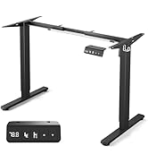 Xyndyx Standing Desk Frame, Electric Stand up Desk Frame Height Adjustable Table Legs Sit Stand D...