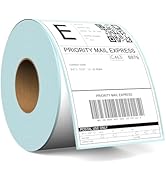Rongta Thermal Direct Shipping Labels, 4x6 Adhesive Labels for Thermal Printer, 500 Sheets/1 Roll...