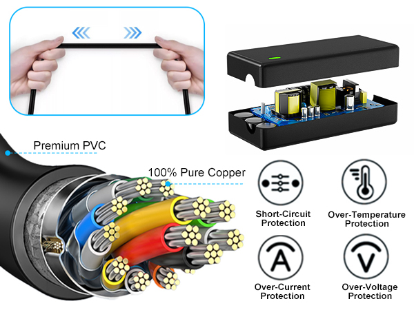 laptop car charger adapter