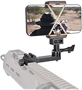 fantaseal High Precision Aluminum Alloy Cell Phone Smartphone Gun Clamp Mount Picatinny Rail Hold...