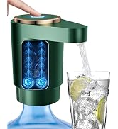 Cozycharm Water Jug Pump for 5 Gallon Bottle – Portable Electric USB-C Charging Dispenser, Dual P...