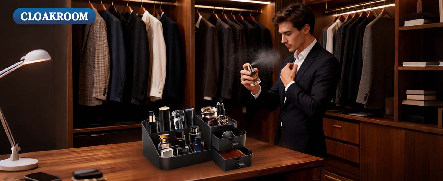 mens cologne organizer