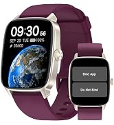 DAVIKO Pedometer Watch Senior Friendly No App/Phone Required, Waterproof Fitness Tracker Watch wi...