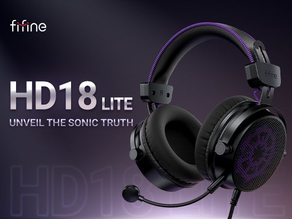 FIFINE AMPLITANK HD18 LITE Over Ear Monitor Headphone