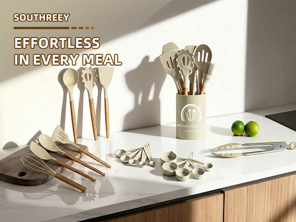 silicone cooking utensils set