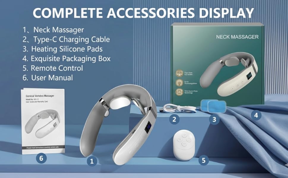 Neck Massager with Heat