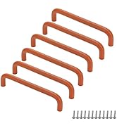 Wealrit 6 Pieces Drawer Handles Solid Aluminium Alloy Cabinet Pulls Modern Kicthen Hardware Handl...