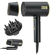 LEBENLANG Ionic Hair Dryer 1875W - Compact, Portable, Lightweight, with Diffuser and Bag for Travel