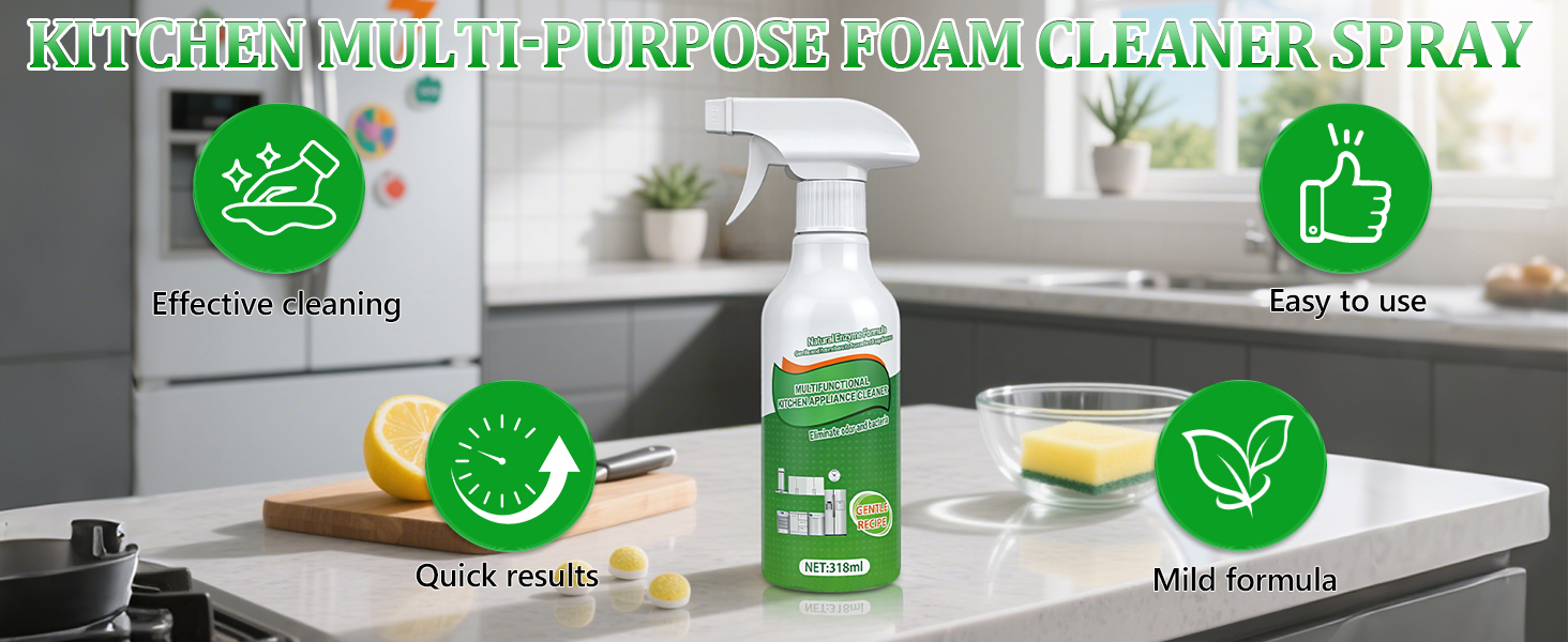 clean up kitchen oil stains
