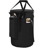 SIRUITON Propane Gas Tank Bag Fits Standard 20 lb Tank Cylinder, Heavy Duty 600D Oxford Travel Tr...