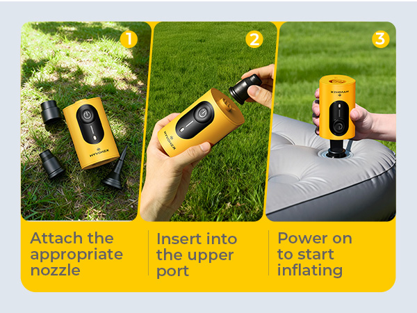 Portable Air Pump for Inflatables