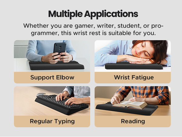 Keyboard Wrist Rest to Multi-Functions